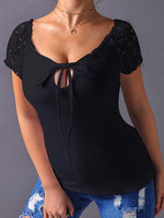 OEM Ladies Black T-Shirts