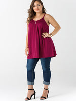 Custom Ladies V-Neck Plus Size Tops