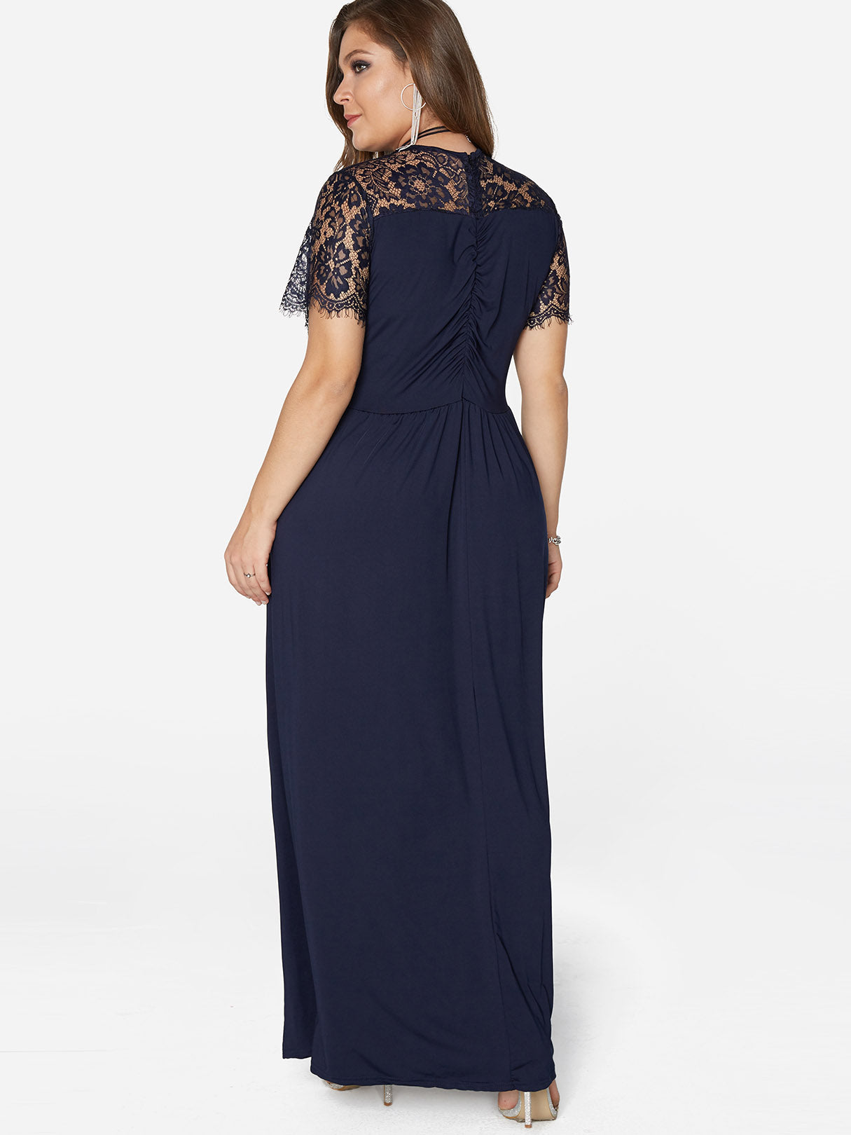 OEM ODM Ladies Black Plus Size Dresses