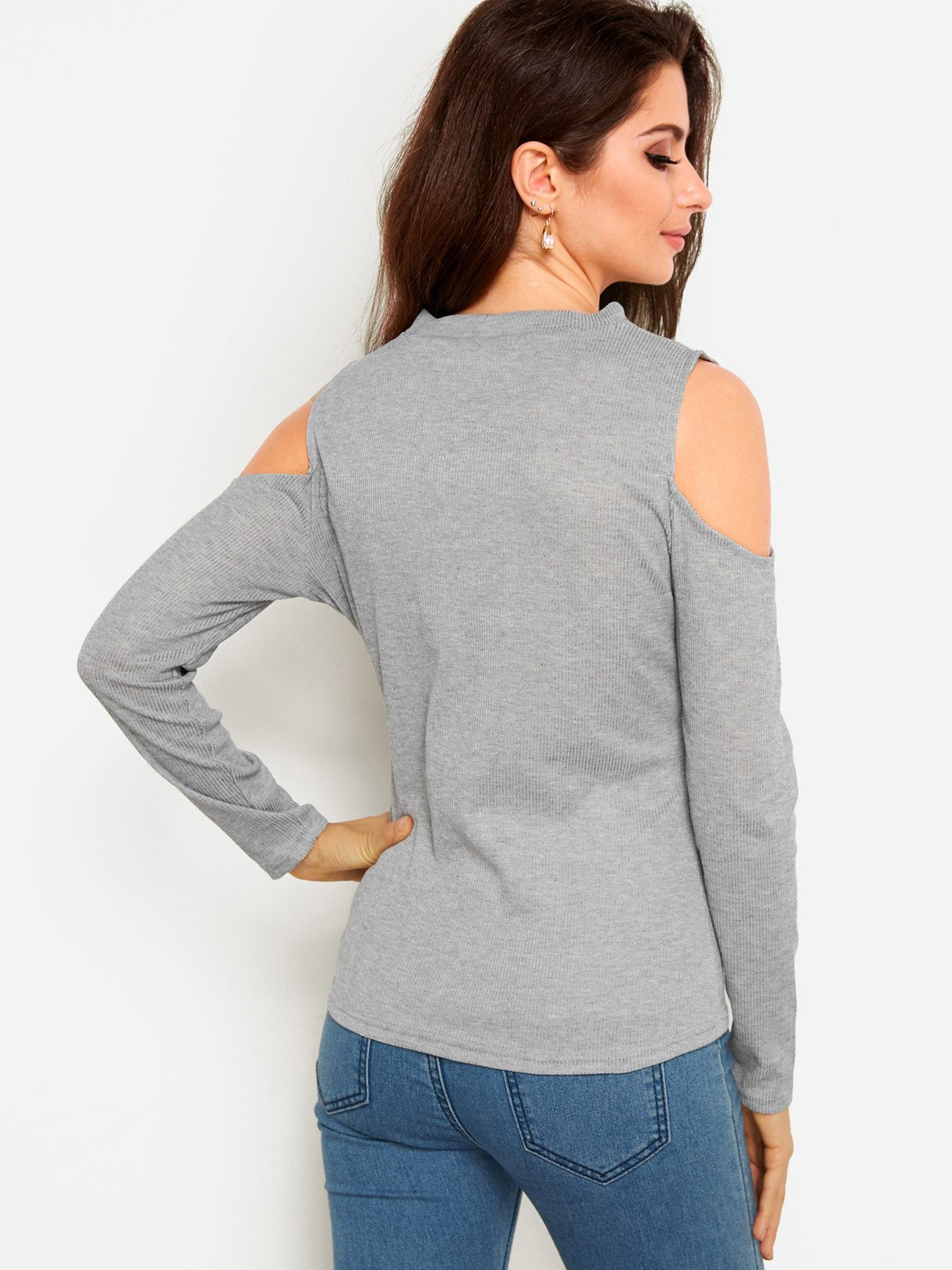 NEW FEELING Womens Grey T-Shirts