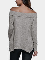 NEW FEELING Womens Grey T-Shirts