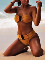 OEM Ladies Yellow Bikinis