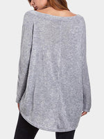 NEW FEELING Womens Grey T-Shirts