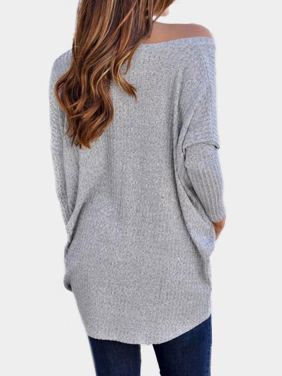 NEW FEELING Womens Grey T-Shirts