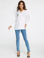 OEM ODM Womens Aquamarine Blouses