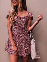 ODM Ladies Short Sleeve Casual Dresses