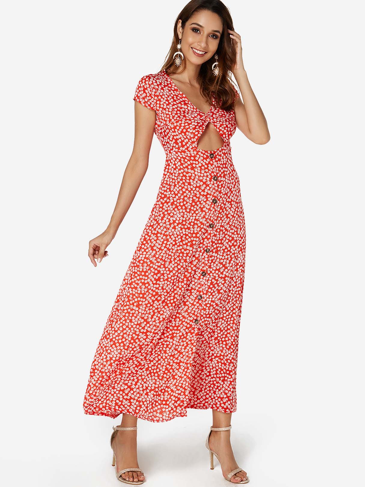 ODM Ladies Short Sleeve Dresses