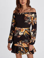 ODM Ladies Long Sleeve Mini Dresses