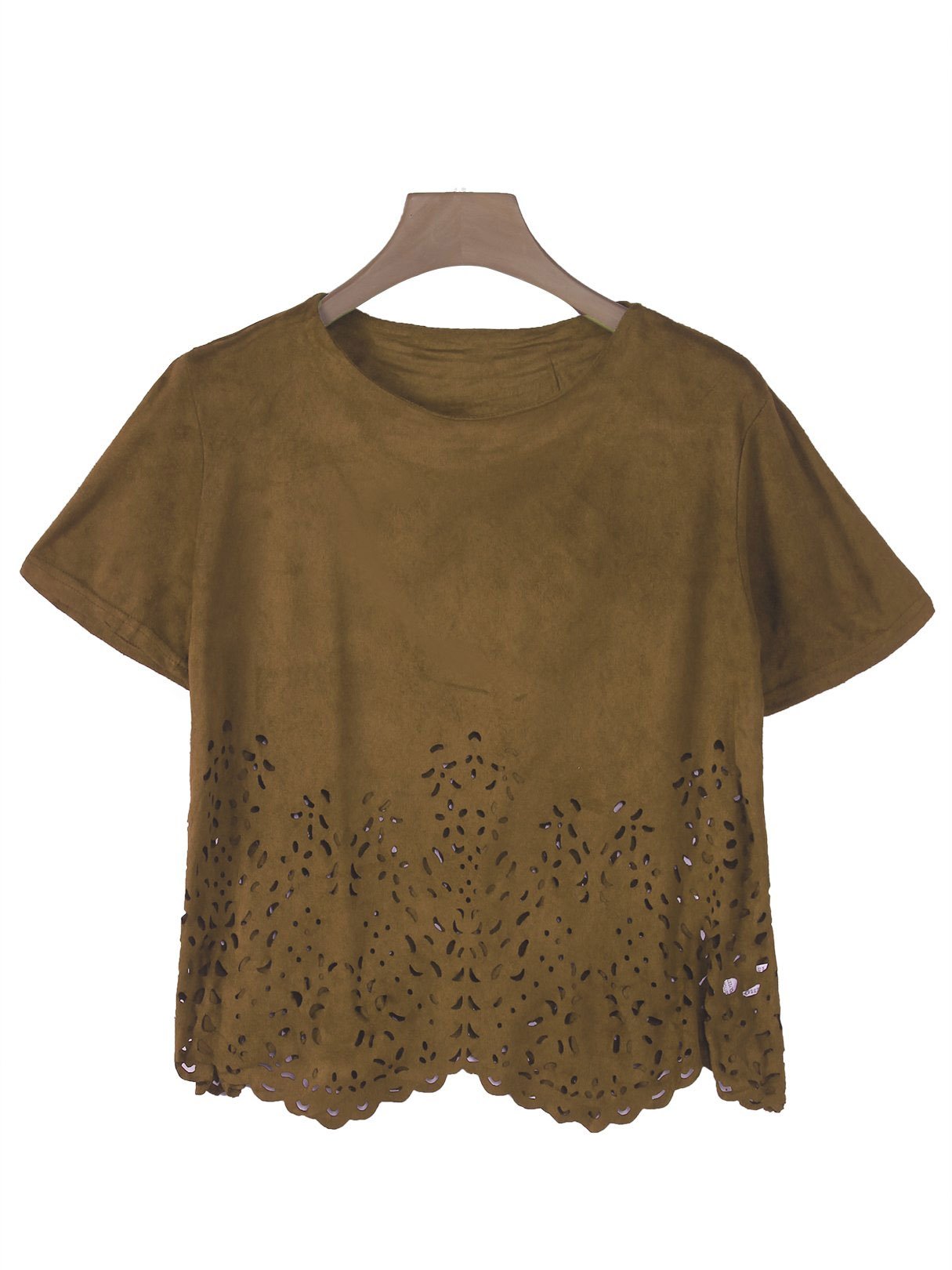 OEM Ladies Khaki T-Shirts
