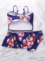 NEW FEELING Womens Navy Bikinis