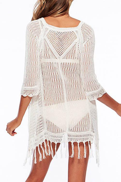 NEW FEELING Womens White Mini Dresses