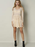 ODM Ladies Long Sleeve Mini Dress