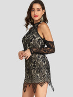 OEM Ladies Black Floral Dresses