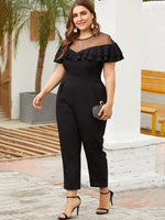 OEM Ladies Black Plus Size Bottoms