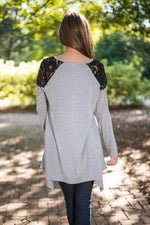 NEW FEELING Womens Grey T-Shirts