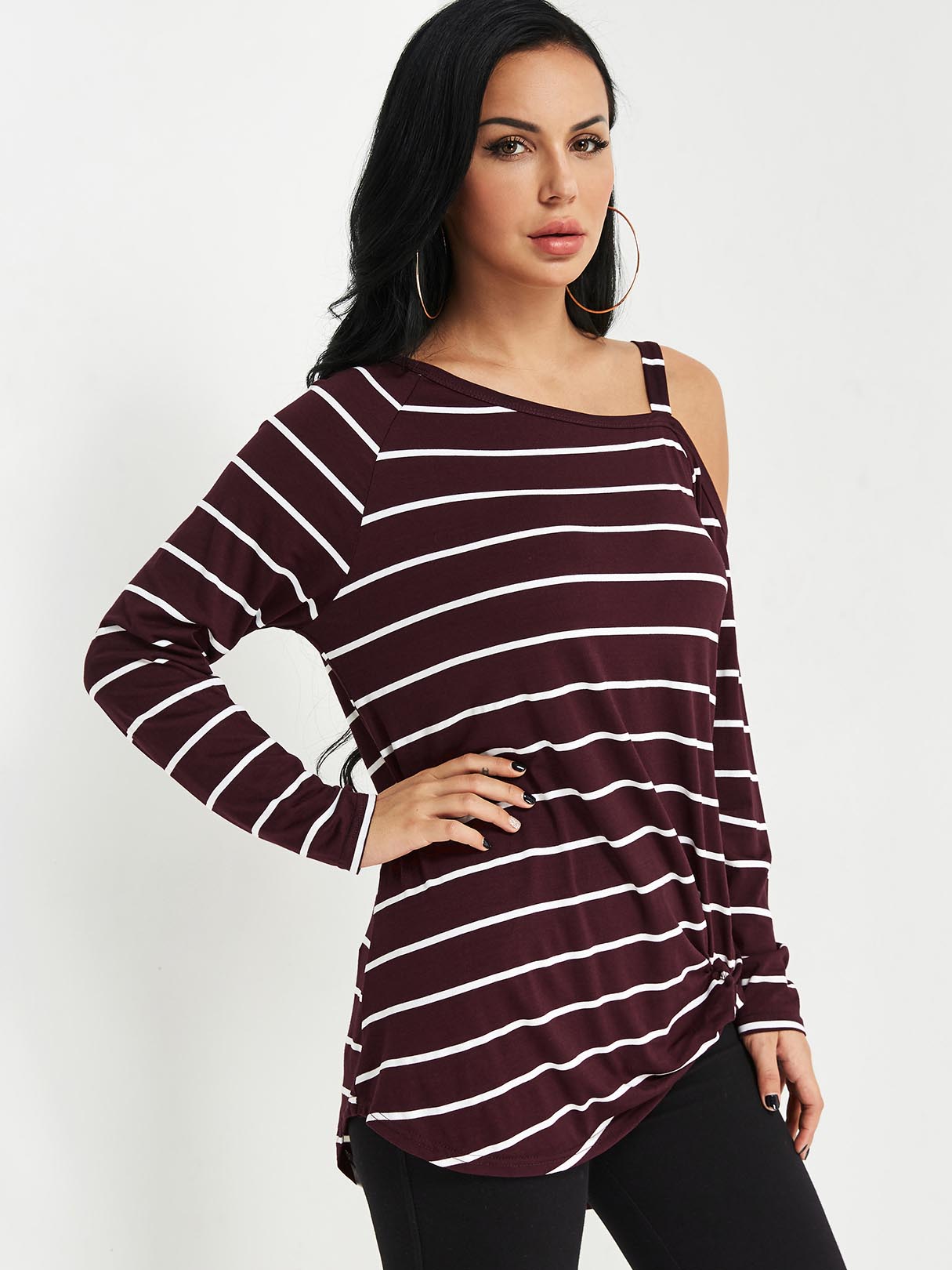 OEM Ladies Burgundy T-Shirts