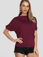 Wholesale Pleated Short Sleeve T-Shirts