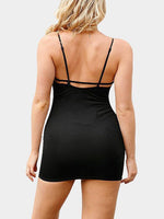 NEW FEELING Womens Black Mini Dresses