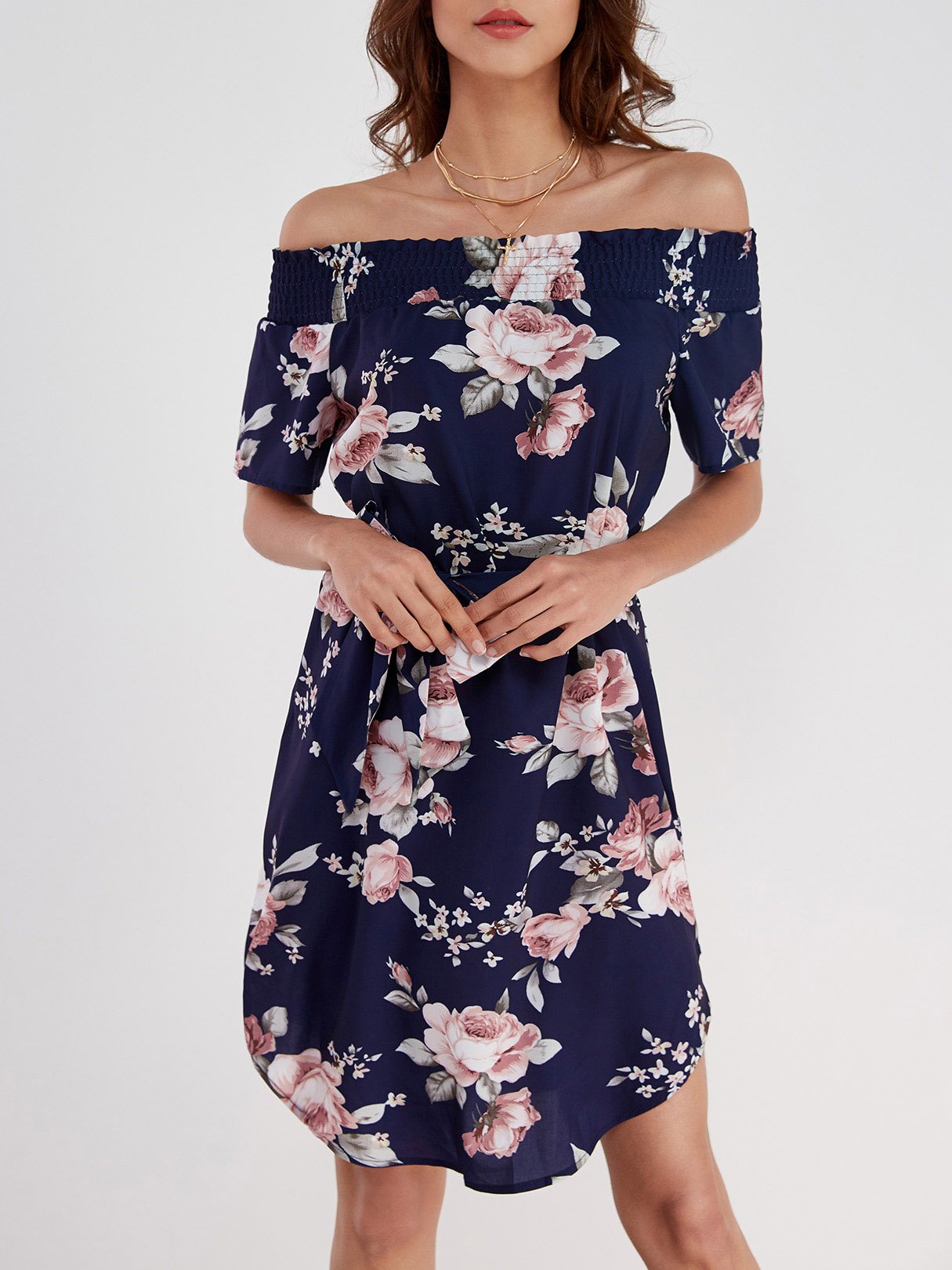 ODM Ladies Short Sleeve Dresses