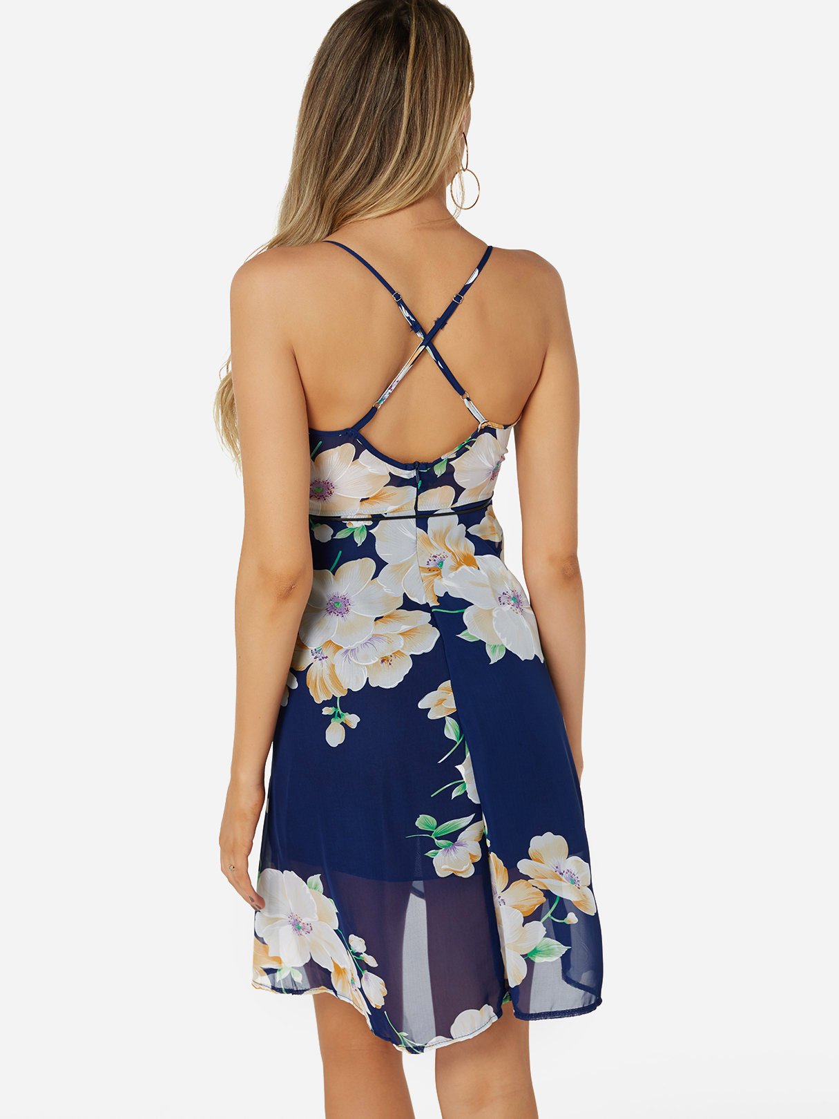 NEW FEELING Womens Floral Floral Dresses