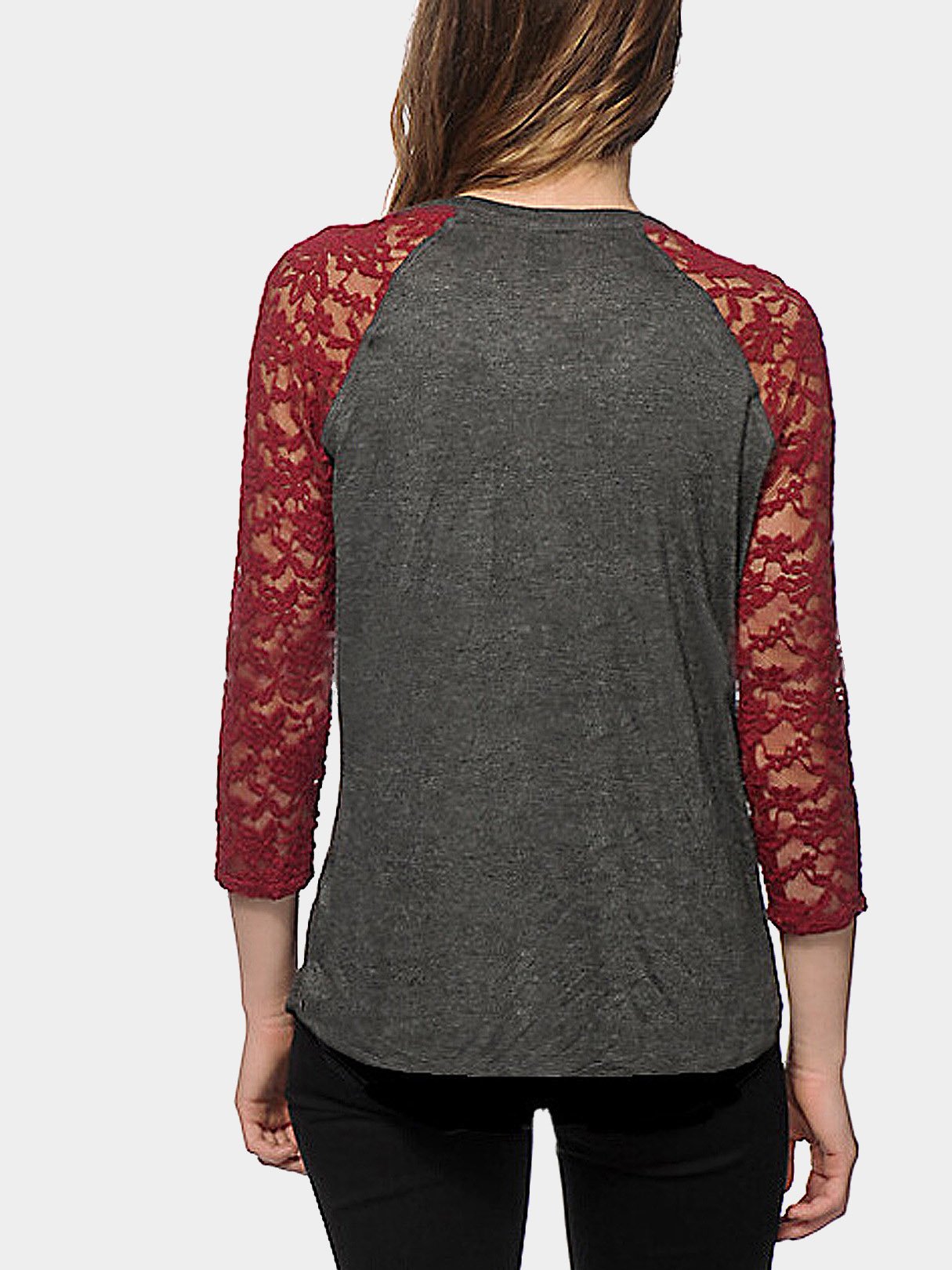 NEW FEELING Womens Red T-Shirts