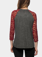 NEW FEELING Womens Red T-Shirts