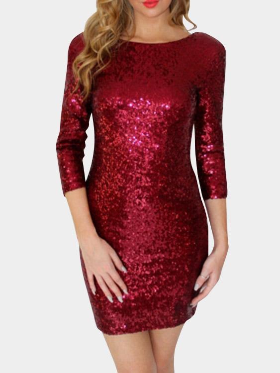OEM Ladies Red Mini Dresses