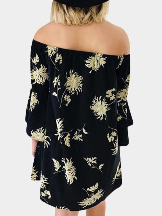 NEW FEELING Womens Black Mini Dresses