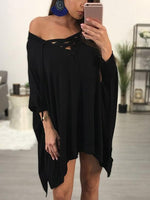 OEM Ladies Black Mini Dresses