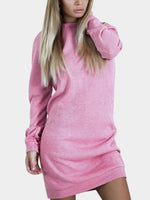 OEM Ladies Pink Casual Dresses
