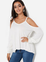 OEM Ladies White T-Shirts