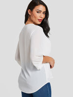 ODM Ladies 3/4 Sleeve Blouses