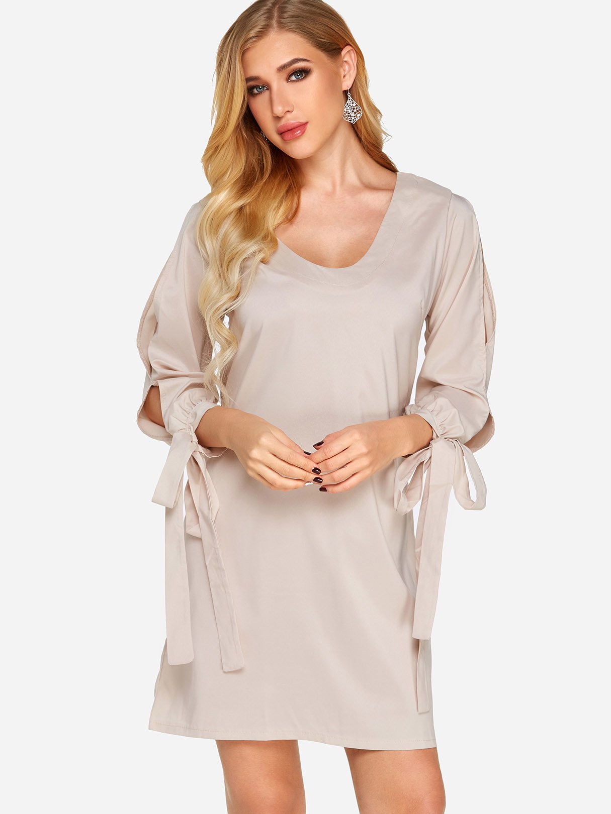ODM Ladies Long Sleeve Dress