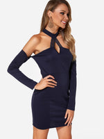ODM Ladies Long Sleeve Mini Dress
