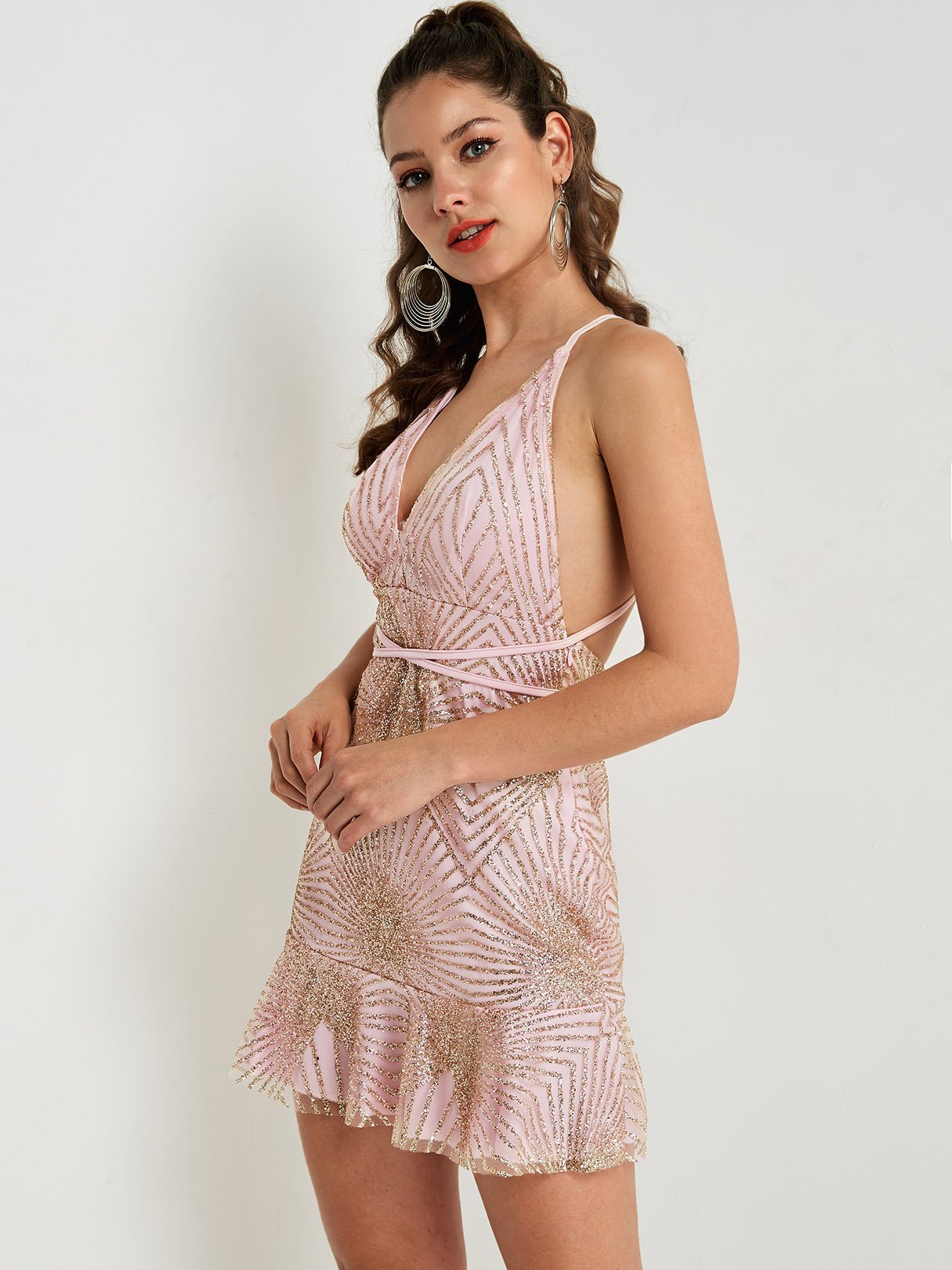 OEM Ladies Multi Mini Dresses