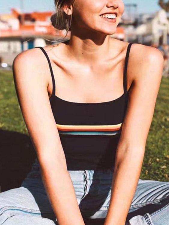 OEM Ladies Black Camis