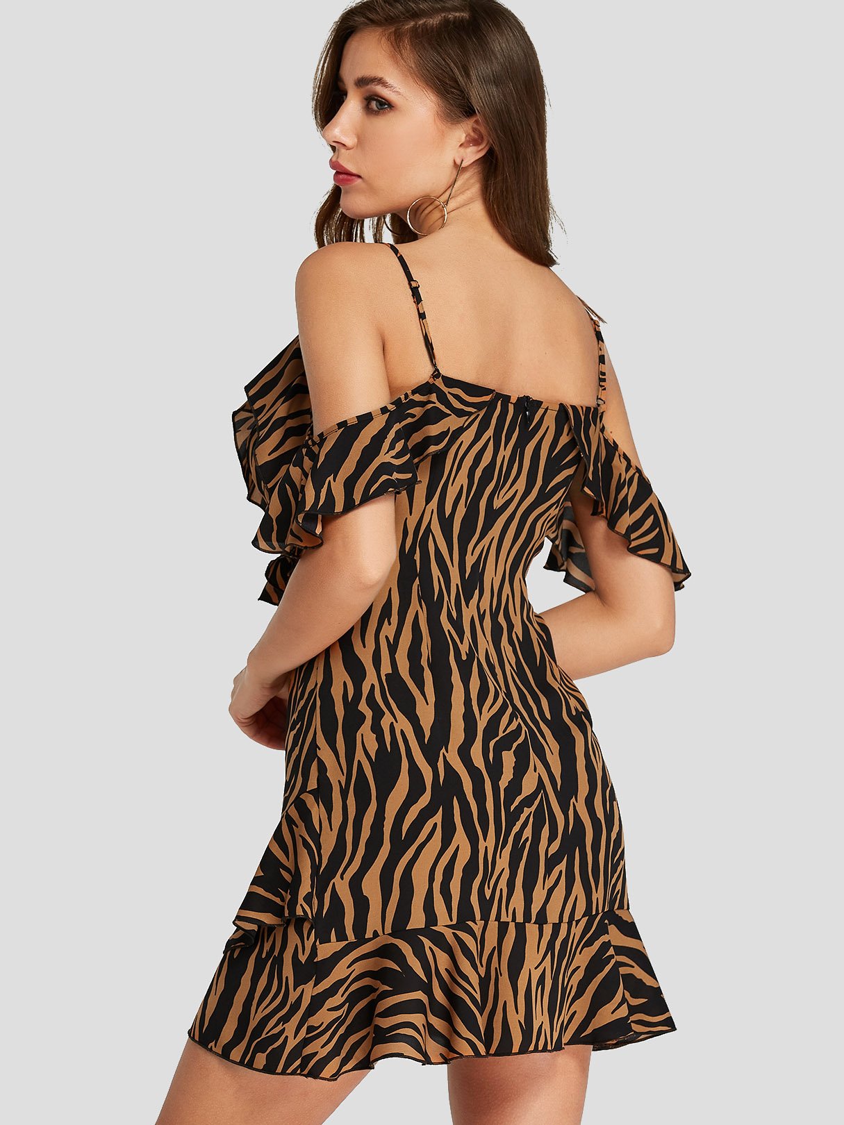 ODM Ladies Short Sleeve Mini Dresses