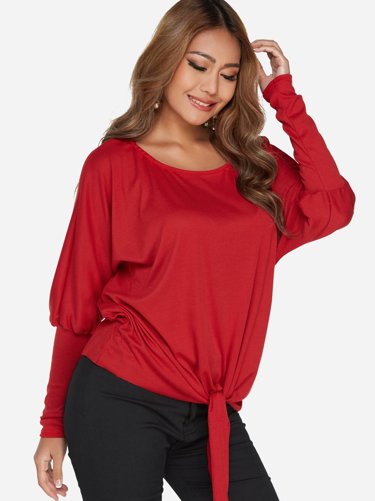OEM Ladies Red T-Shirts