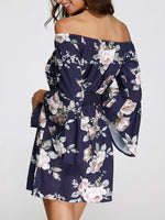NEW FEELING Womens Multi Floral Dresses