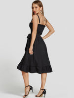 NEW FEELING Womens Black Mini Dresses