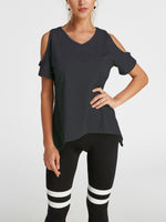 OEM ODM Womens Dark Grey T-Shirts