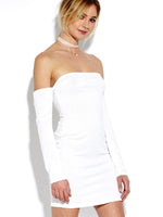 OEM Ladies White Bodycon Dresses