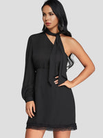ODM Ladies Long Sleeve Mini Dress