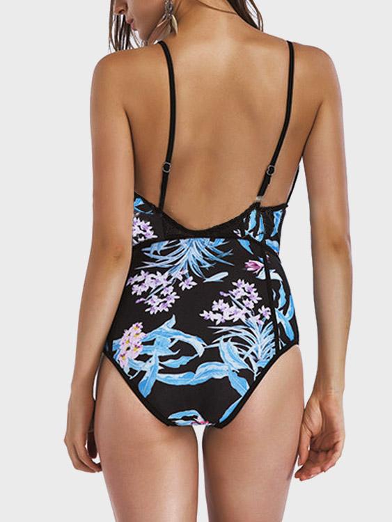 OEM ODM Womens Blue One-Pieces