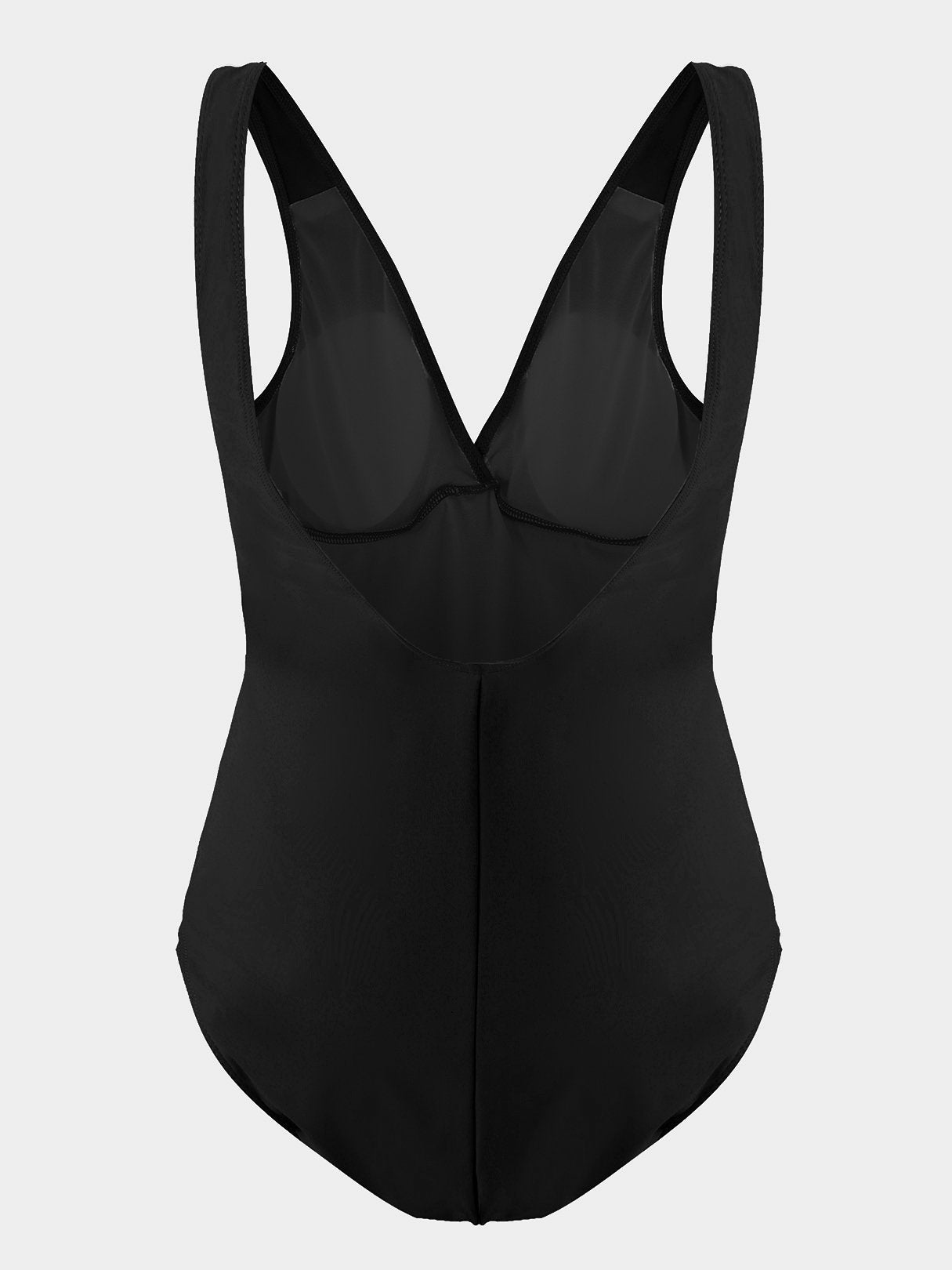 NEW FEELING Womens Black One-Pieces