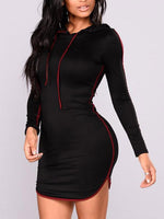 OEM Ladies Black Mini Dresses