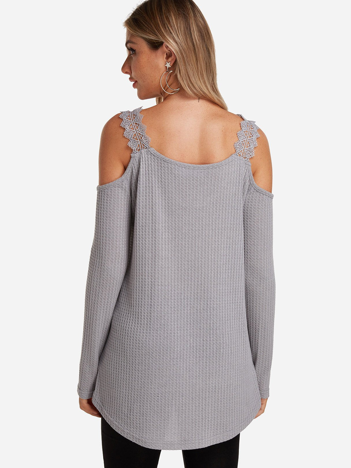 NEW FEELING Womens Grey T-Shirts