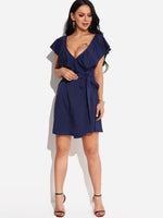 OEM ODM Womens Burgundy Mini Dresses