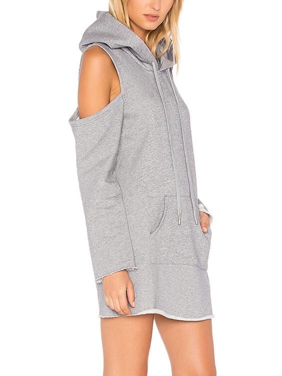 ODM Ladies Long Sleeve Casual Dresses
