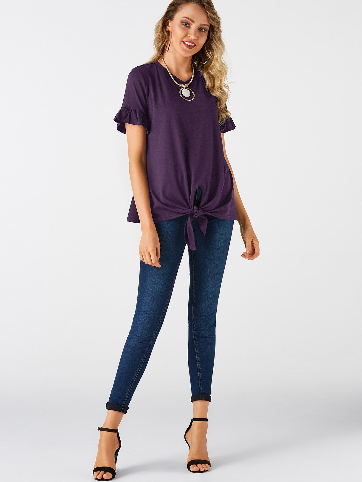 ODM Ladies Short Sleeve T-Shirts